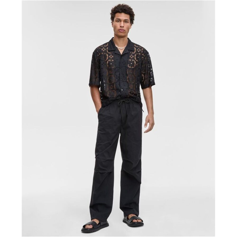 Mode Of One Mens Regular-Fit Stretch Parachute Casual Pants, NWT